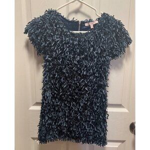 Chasing Fireflies Appaman | Girls Dress Blue Shimmering Ribbon Sz 8‎